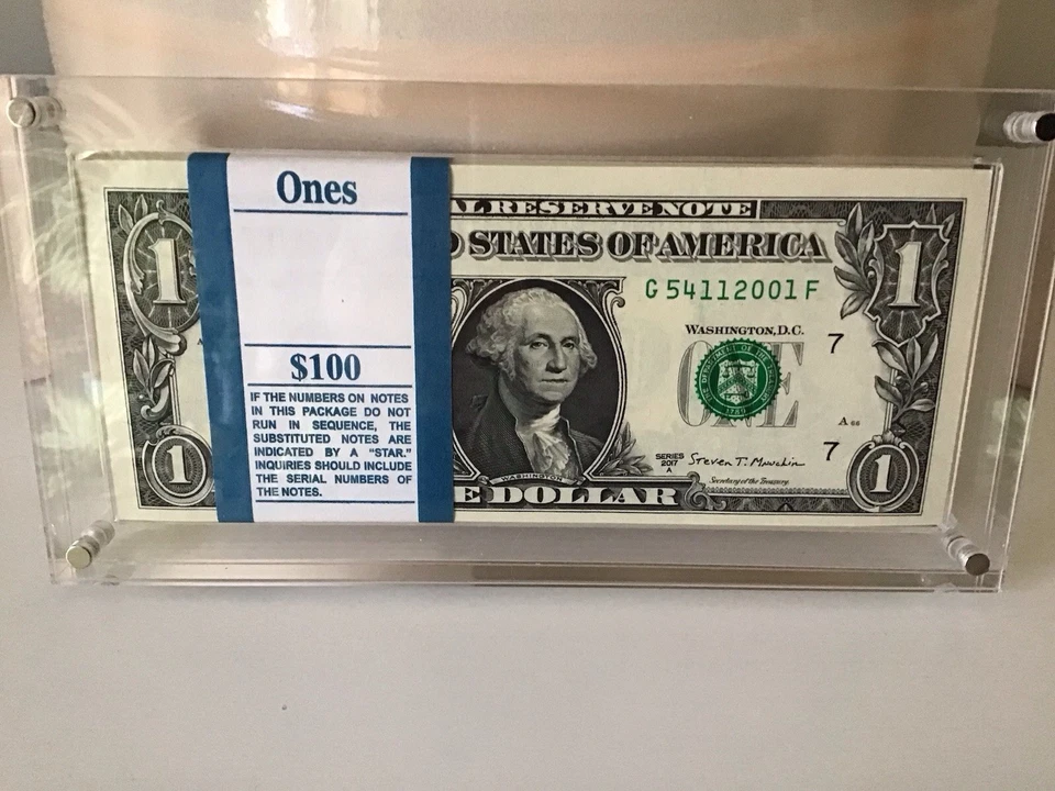 2017A Full Pack of 100 Birth Year Notes Bank of Chicago Illinois - Image 4 of 4