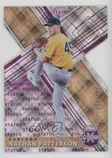 2019 Panini Elite Extra Edition Status Purple Die-Cut /125 Nathan Patterson 11pj