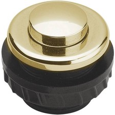 Grothe 62025 Doorbell Button 1 Part Gold 12V/1.5A