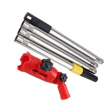 180 Degree Rotating Paint Roller Extension Pole for Easy Edge Positioning