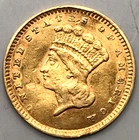 1856 Gold Dollar — photo from another recent sale
