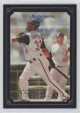 2007 UD Masterpieces Serious Black Frame 73/99 Ken Griffey Jr #29 HOF 10pr