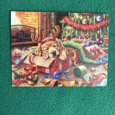 LIQUIDATING-Leanin  Tree Christmas Greeting Note Card  May All Your Christmas  