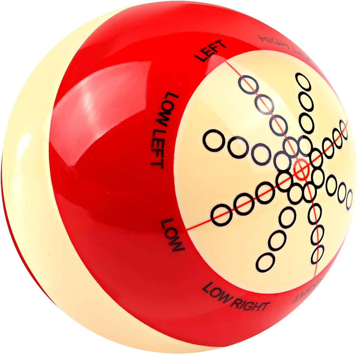 Billiard Practice Training Cue Ball, AAA-Grade PRO Cup Standard Pool Billiard...