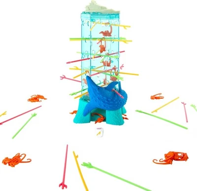 Tumblin Spinos BOX ROTTO SAVE DINOSAURI Spiel Abilita MATTEL Monkey - Bild 1 von 4
