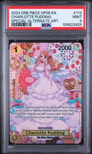 Charlotte Pudding (Alternate Art) graded PSA 9 for sale on eBay