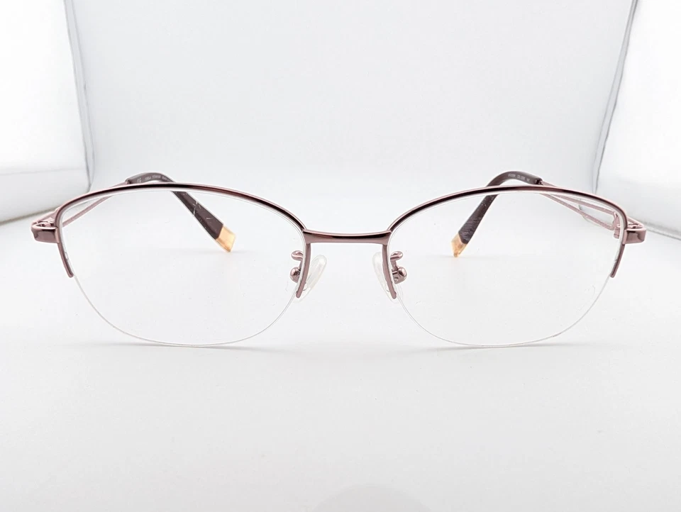 Furla Eyeglasses, Frames Only, Titanium, VFU556K 0SBS, 52-17-140, Pink, Half Rim - Image 2 of 4