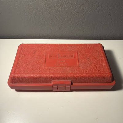 Vtg SEARS Craftsman 29pc Power Screwdriver Nut Driver Bit Set Case USA Complete