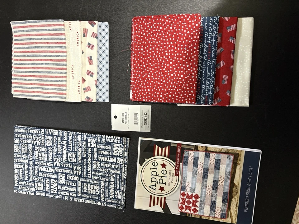 Moda Apple Pie Stateside Fat Quarter Bundle #FQS 55610AB By Sweetwater - 9 piece - Image 4 of 4