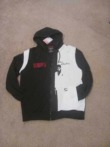 Scarface Reason Full Zip Hoodie NWT Size Large Super Soft Material