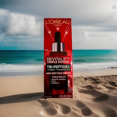 L Oreal Paris Revitalift Triple Power Tri-Peptides Age-Defying Serum NEW IN BOX