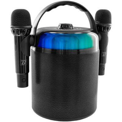 BoomTone DJ Star Voice Karaoke-Lautsprecher Bluetooth Akku 2 Funkmikrofone Party