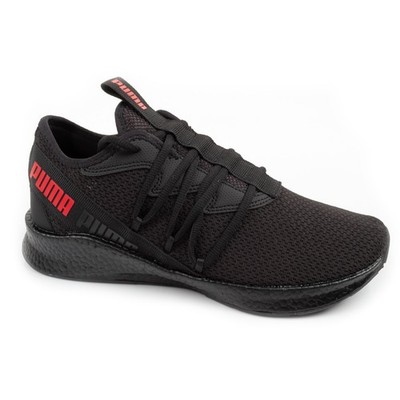Puma NRGY Star Herren Laufschuhe Running Sneaker Sportschuhe Schwarz Rot
