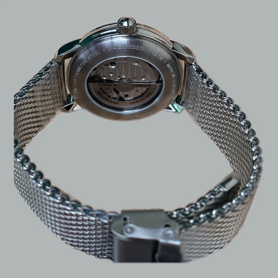 Zeppelin LZ 127 Graf Zeppelin Automatik Uhr, Open Heart, 5 ATM, 40mm - Bild 2 von 2