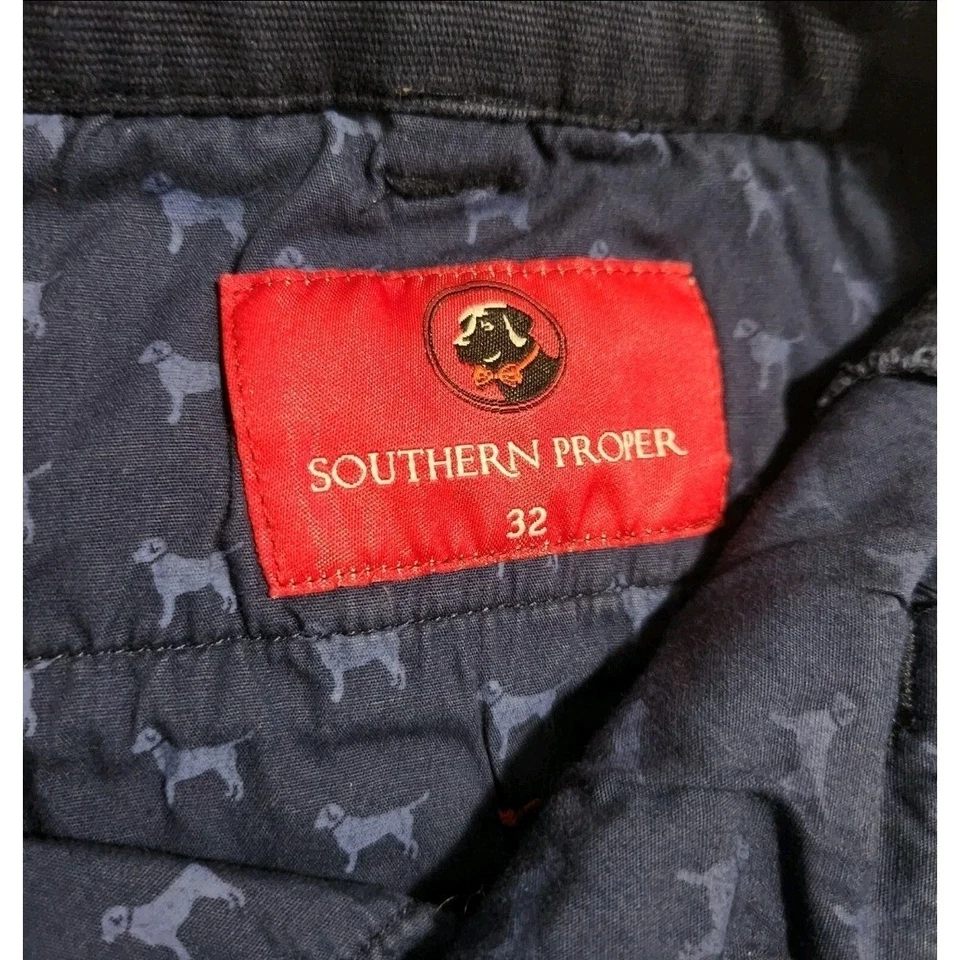 Pantalones Cortos Southern Proper Para Hombre Talla 32 Azul Marino Saturday Best Golf Preppy Informales Foto 3 de 4