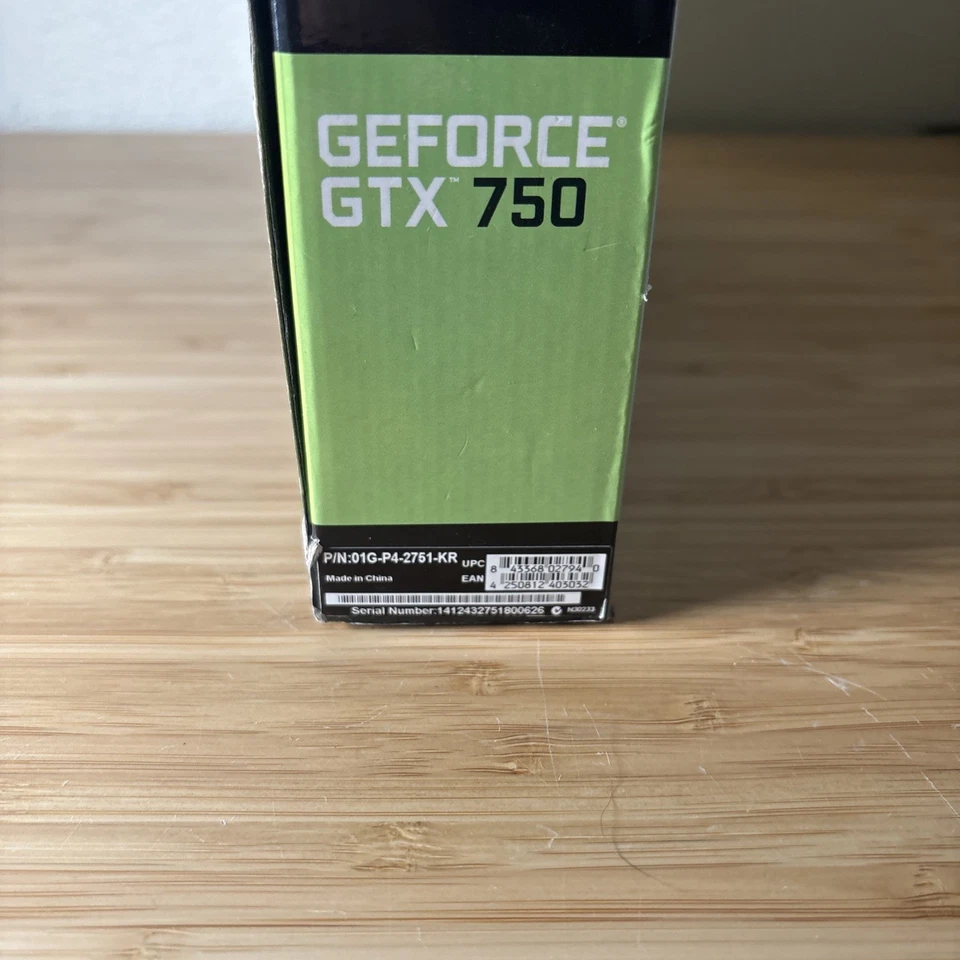 Asus Nvidia Geforce GTX 750 1 GB GDDR5 PCI Desktop Video Card-New Open Box - Image 2 of 4