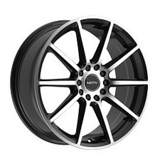 16x7.5 Motiv 431mb Elicit Machined Black Wheels 5x4.55x120 40mm Set Of 4