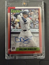 2025 Topps Dillon Dingler Detroit Tigers Rookie Autograph 1990 Insert …