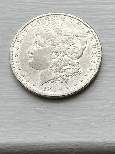 1879-O AU MORGAN LOW MINTAGE SILVER DOLLAR 90% $1 ID3