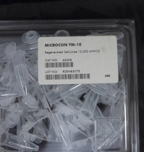 Set of 18 MILLIPORE Amicon Microcon YM10 centrifugal filter 10kDa