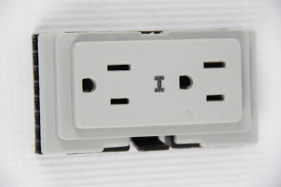 Trendway PD-1 Power Pac Cubicle Panel Duplex Receptacle Outlet 125V 15A