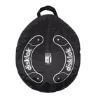 DISKLOK Security Steering Wheel Lock Silver Storage Case Carry Cover Boot Bag