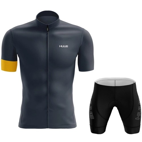 Set Maglia Ciclismo Manica Corta Bavaglino Pantaloncini Abbigliamento Bicicletta MTB Maglia Uniforme - Foto 3 di 45