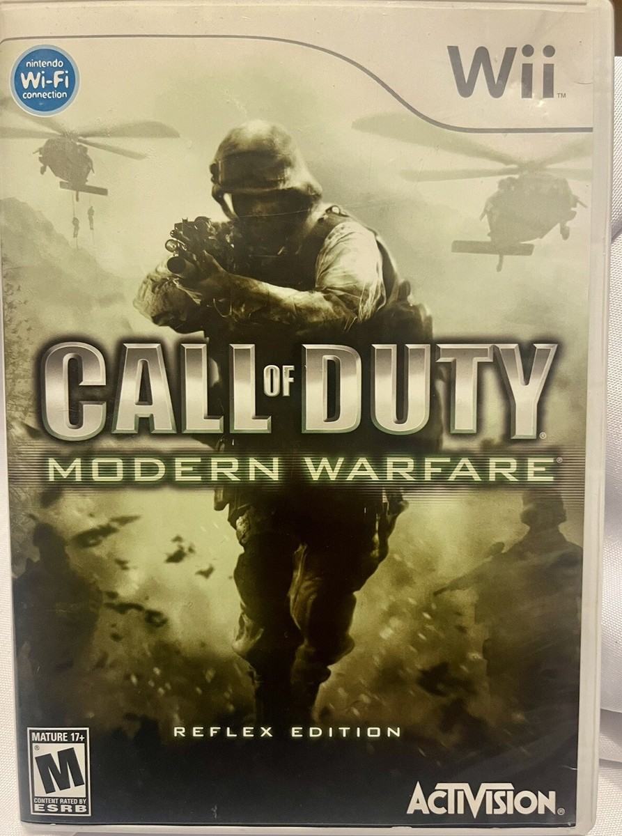 Nintendo Wii Call of Duty: Modern Warfare, Reflex Edition Complete
