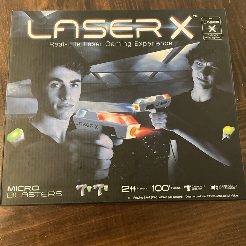 Laser X Real Life Laser Gaming Micro Blaster 2 Blaster Set 