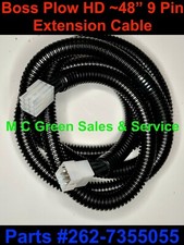 Boss Snow Plow 48 9 Pin Controller Hd Extension Cable Cord Smart Touchjoystick Boss Snow Plow 48 9 Pin Controller Hd Extension Cable Cord Smart Touchjoystick