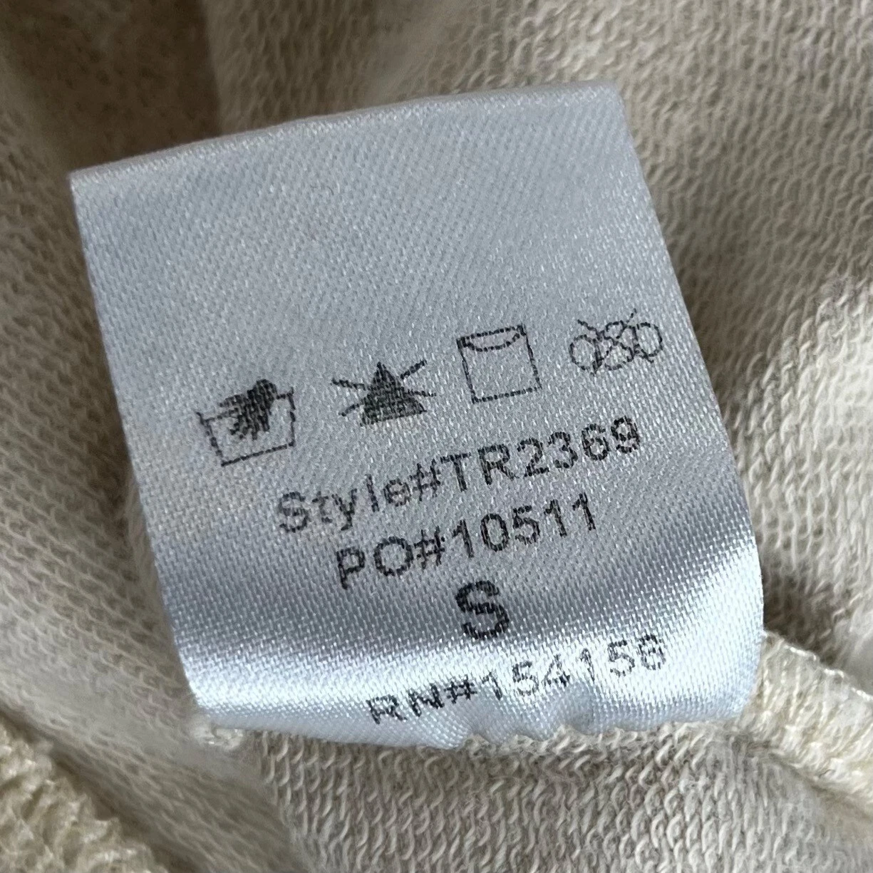 OFF WHITE Felpa con cappuccio The Native One panna taglia S