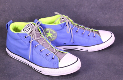 Converse Sneaker All Star Street Mid Unisex Chucks Gr. 37, 5 blau grau  BC681