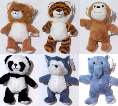Plüschtier Bär Affe  Löwe Tiger Panda Stofftier Kuscheltier 27 cm neu