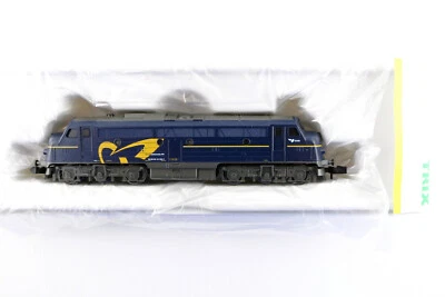 Minitrix 12799 Diesellok MY "NOHAB" der DSB, blau/gelb, OVP, (C943) - Bild 1 von 4