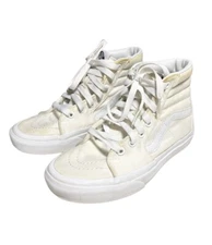 Vans Old Skool High Top White Skater Shoe Sk8 Hi 721494 Mens Sz 4 Womens Sz 5.5