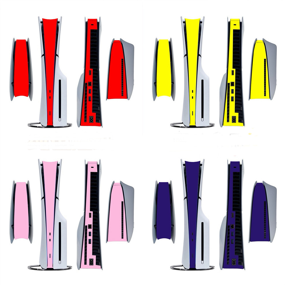 For Sony PS5 Slim Console Skin Cover Sticker Host Center Decals Game Accessories-image