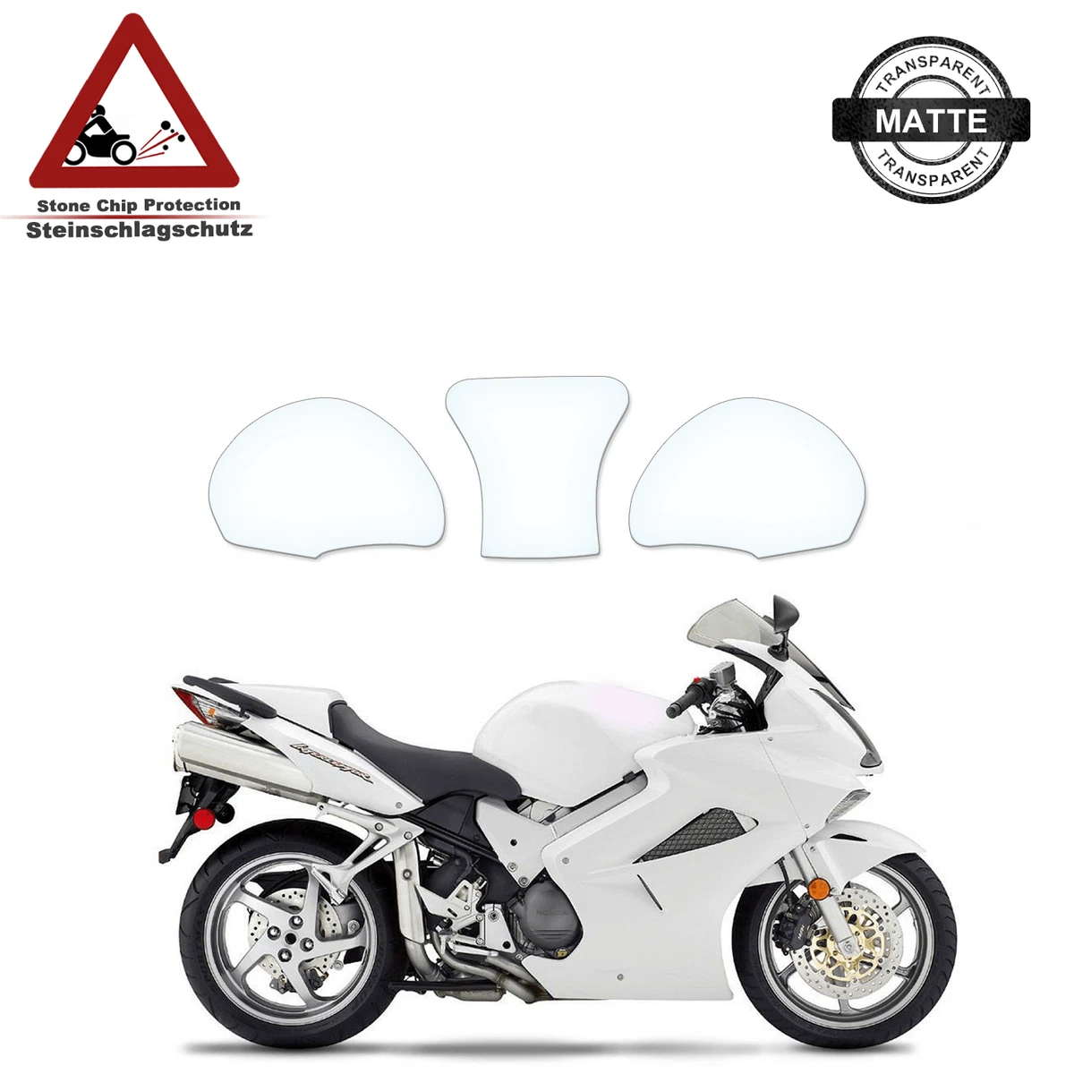 Tankschutzfolie passend f r Honda VFR800 Interceptor 2002 2013