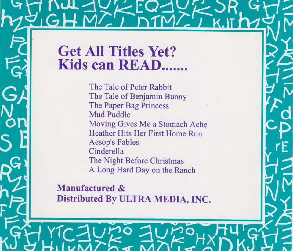 Bolsa de papel Robert Munsch CD-ROM Princesa, charco de barro 1994 ¡Los niños pueden leer! Discis Foto 2 de 2