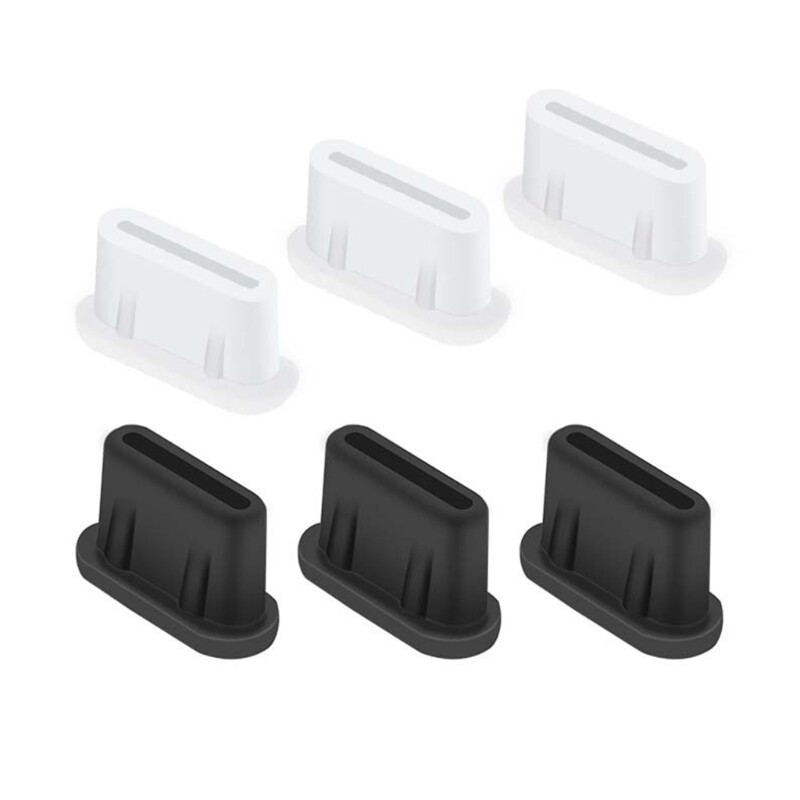 3Pcs Silicone Dust Plug Covers for DJI Avata 2 Type C Port Protection