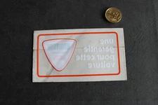 Sticker - DINITROL - anti-rust