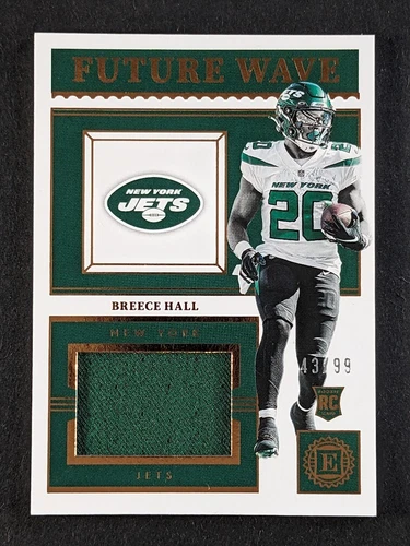 2022 Panini Encased Breece Hall #FWM-13