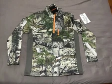 (SZ M) Nomad Southbounder Camo 1/4 Zip Fleece (Design 1)