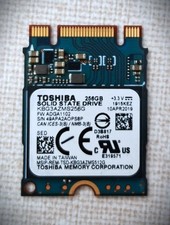 M.2 PCIe SSD 256GB Toshiba Hard Drive