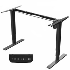 VIVO Electric Stand Up Desk Frame Single Motor Standing Height Adjustable