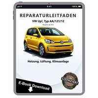 VW Up! Typ AA Ab 2016 Heizung BelüFtung Klimaanlage Reparaturleitfaden Ebook