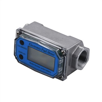 3/4'' NPT Turbine Flow Meter For Fuel Transfer Pump Diesel Gas Oil Kerosene