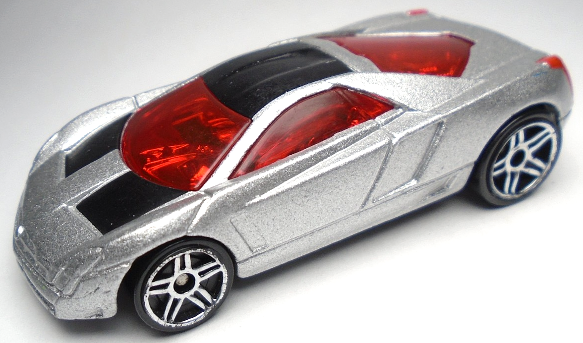 2003 HOT WHEELS FIRST EDITIONS CADILLAC CIEN SILVER DIECAST 2 3/4