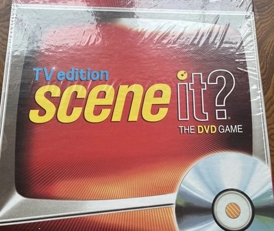 TV Scene It? - The DVD Game.  New, sealed in box.