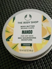 The Body Shop Mango Body Butter For Dry Skin 1.62 Ounces