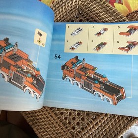 lego city 7642 manual only book 2 only NO bricks